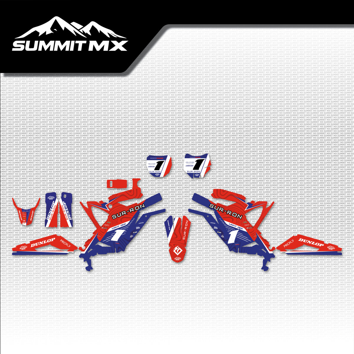 Honda Inspired Light Bee Graphics Kit