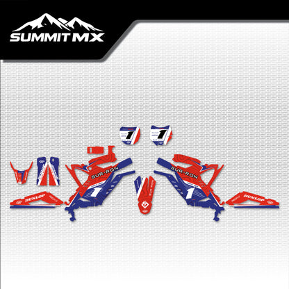Honda Inspired Light Bee Graphics Kit