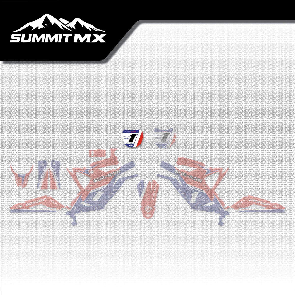 Honda Inspired Light Bee Number Plate Decal (2024 and Earlier) placement on the full kit
