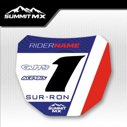 Honda Inspired Light Bee Number Plate Decal (2024 and Earlier)