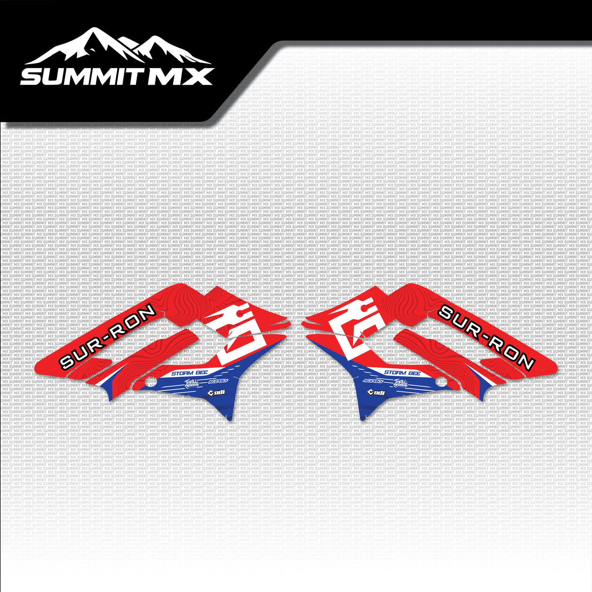 Honda Inspired Storm Bee Side Shroud Decals