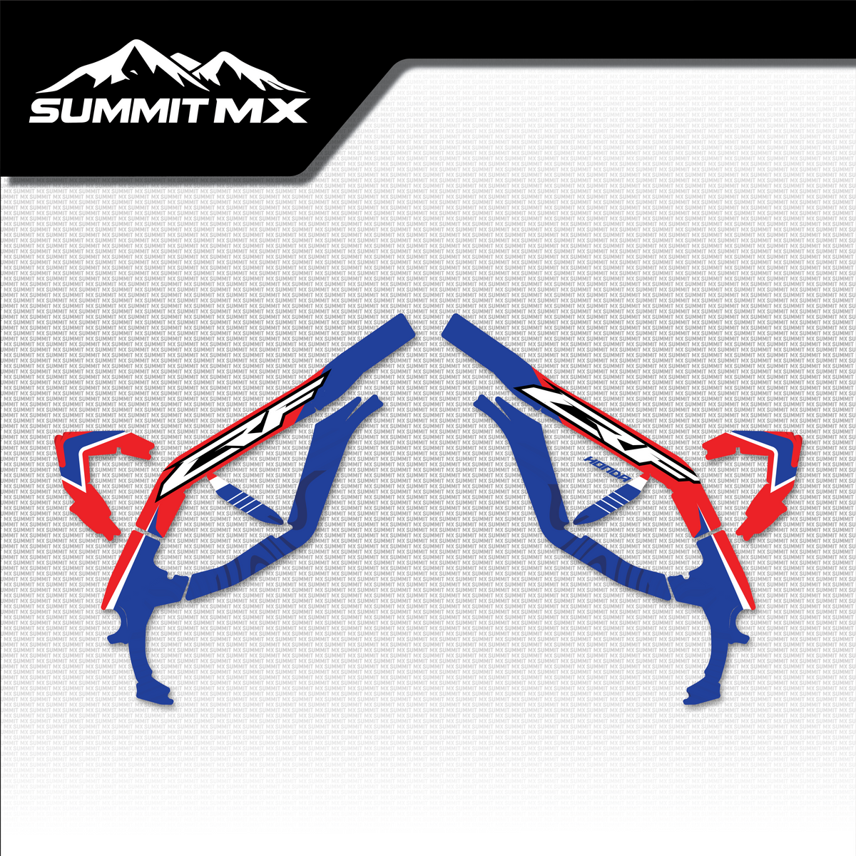 Honda Inspired Ultra Bee Frame Decals by Summit MX