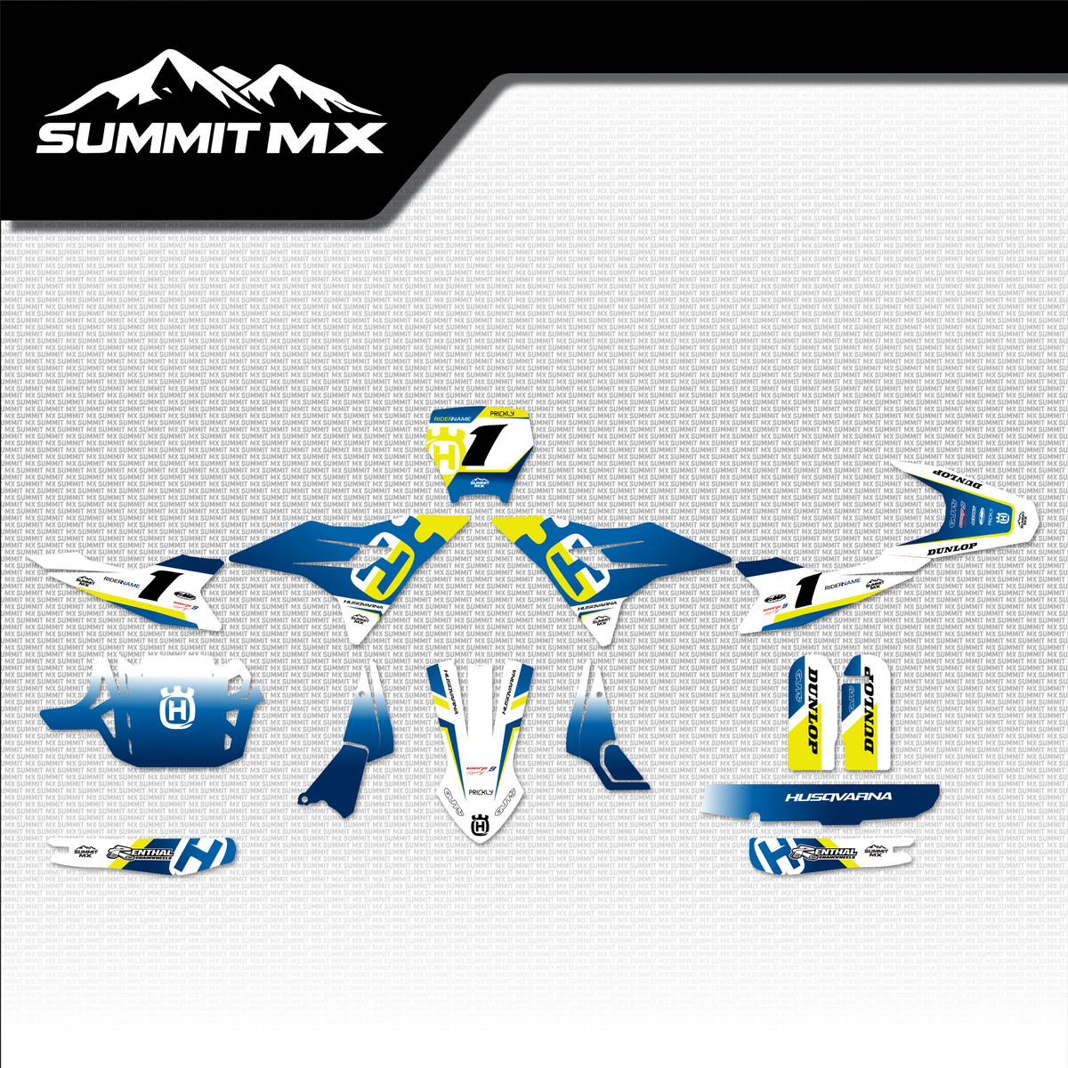 Husqvarna Inspired Altis Delta Graphics Kit
