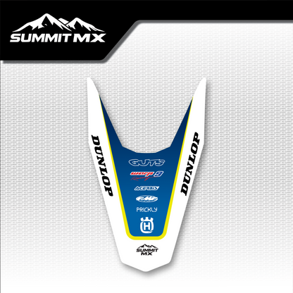 Husqvarna Inspired Altis Delta Rear Fender Decal