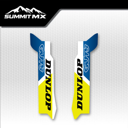 Husqvarna Inspired E-Ride Pro 1.0 and 2.0 Fork Guard Decals