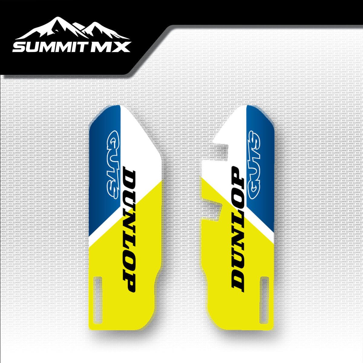 Husqvarna Inspired E-Ride Pro 3.0 Fork Guard Decals placement on the full kit