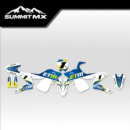 Husqvarna Inspired ETM RTR Graphics Kit