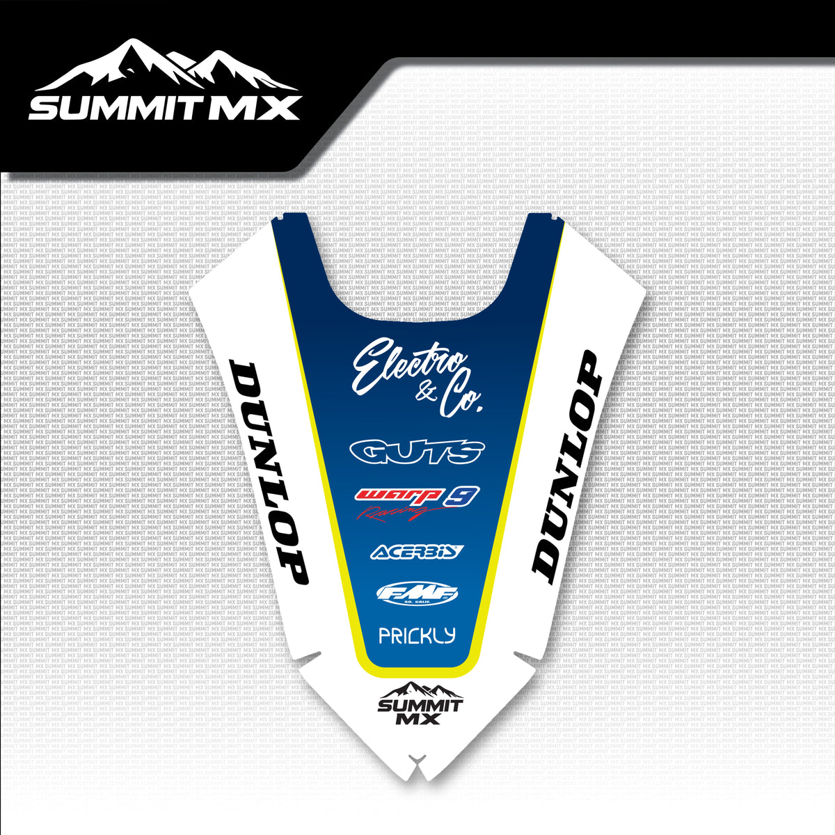 Husqvarna Inspired ETM RTR Rear Fender Decal
