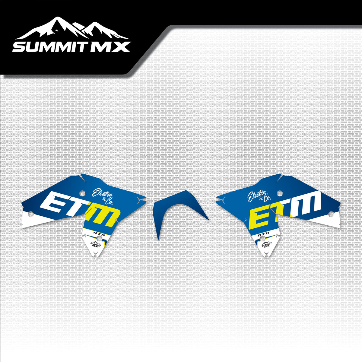 Husqvarna Inspired ETM RTR Side Shroud Decals
