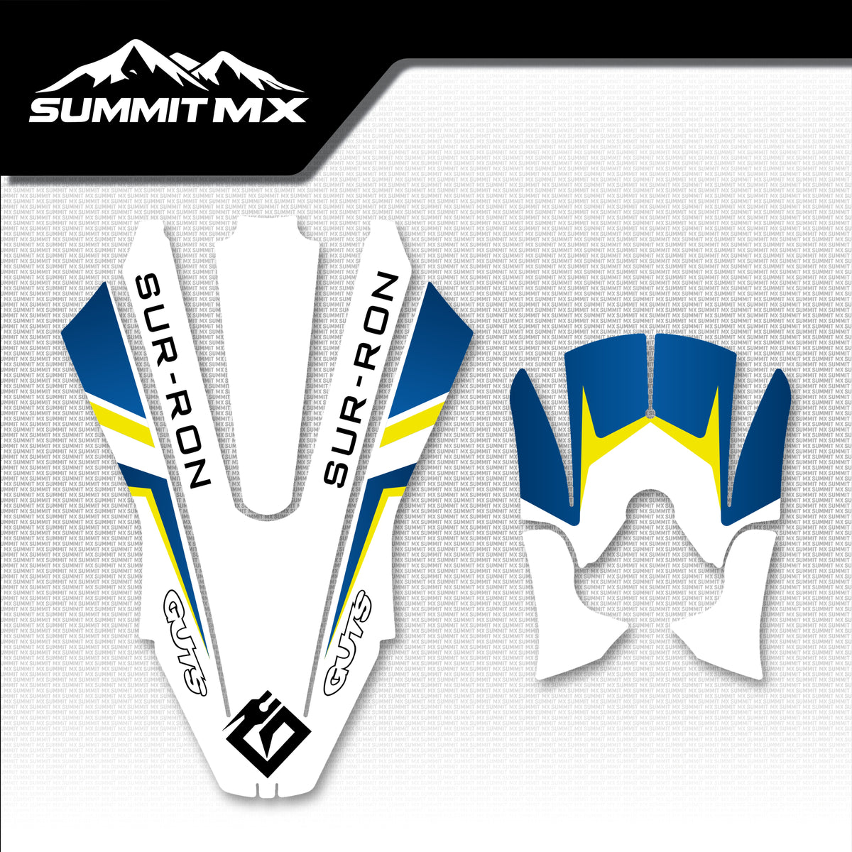 Husqvarna Inspired Hyper Bee Front Fender Decal