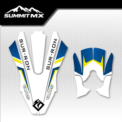 Husqvarna Inspired Hyper Bee Front Fender Decal