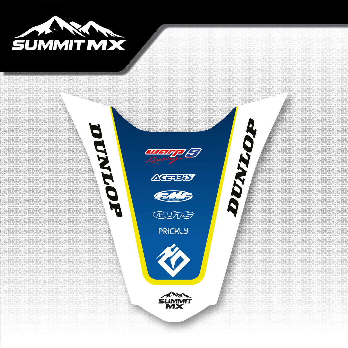 Husqvarna Inspired Hyper Bee Rear Fender Decal