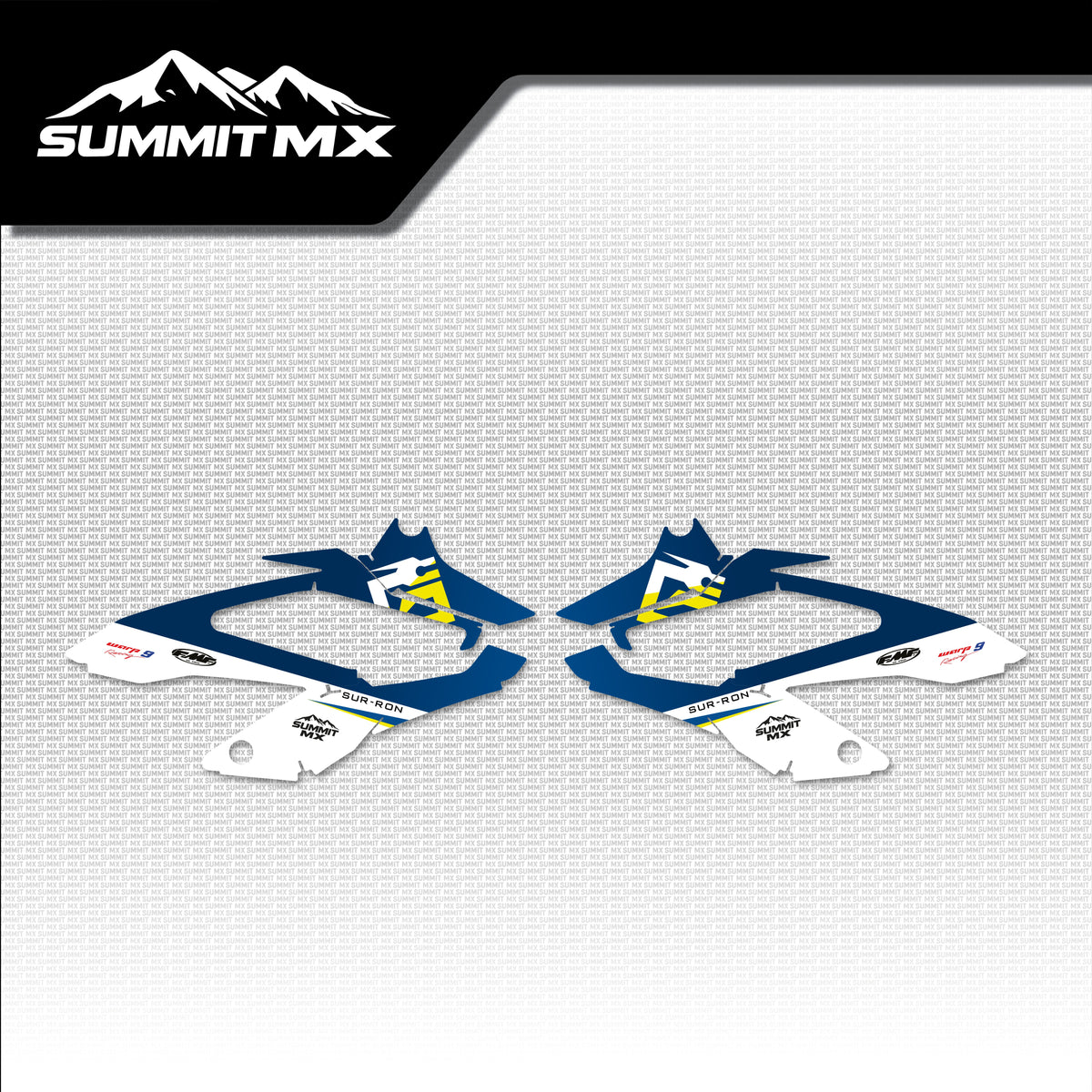Husqvarna Inspired Hyper Bee Side Shroud Decals