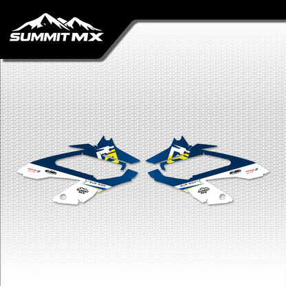 Husqvarna Inspired Hyper Bee Side Shroud Decals