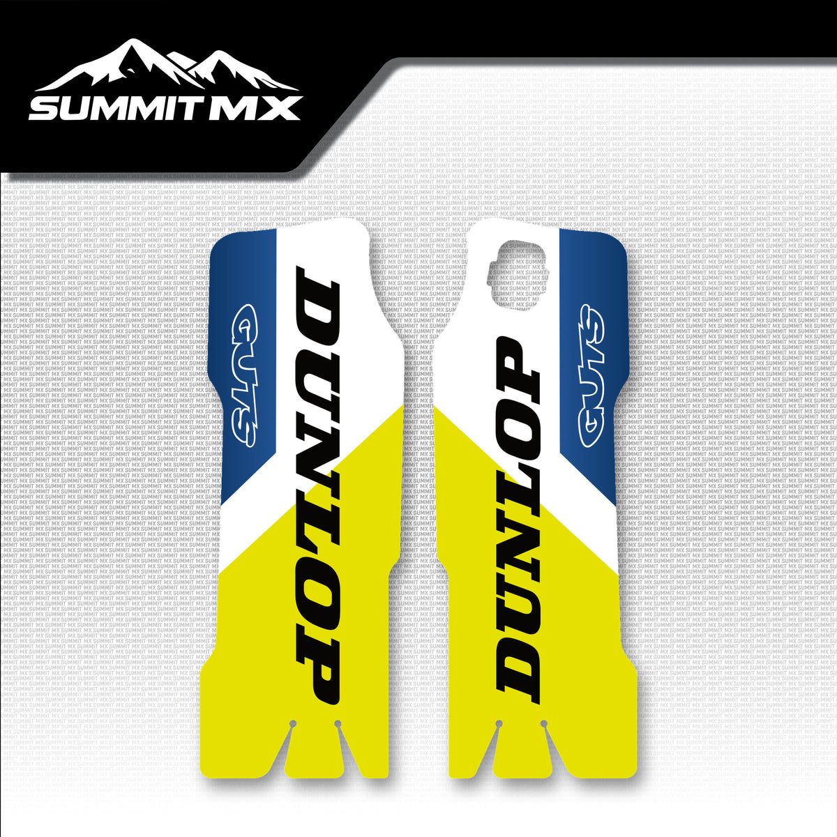 Husqvarna Inspired Light Bee Fork Guard Decals