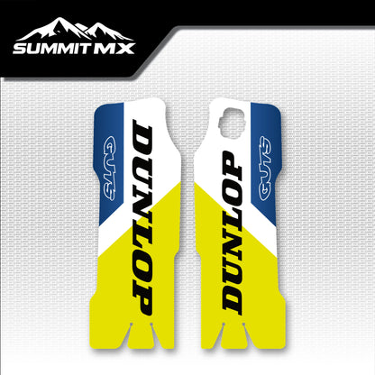 Husqvarna Inspired Light Bee Fork Guard Decals