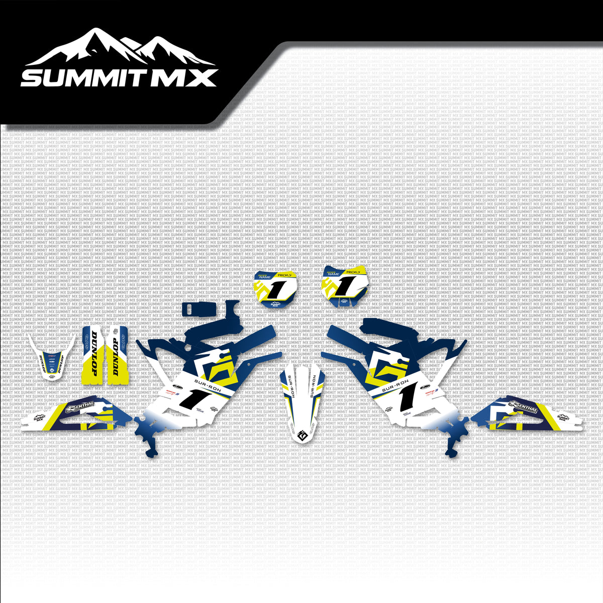 Husqvarna Inspired Light Bee Graphics Kit