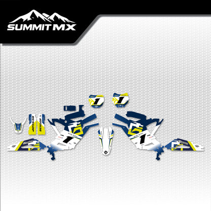 Husqvarna Inspired Light Bee Graphics Kit