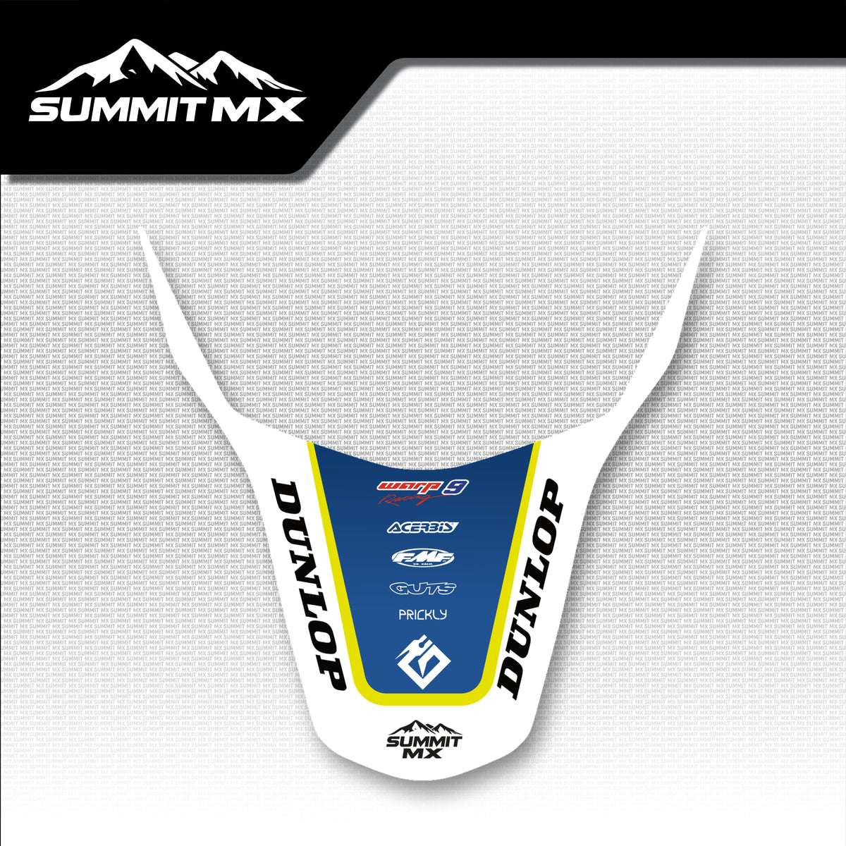 Husqvarna Inspired Light Bee Rear Fender Decal