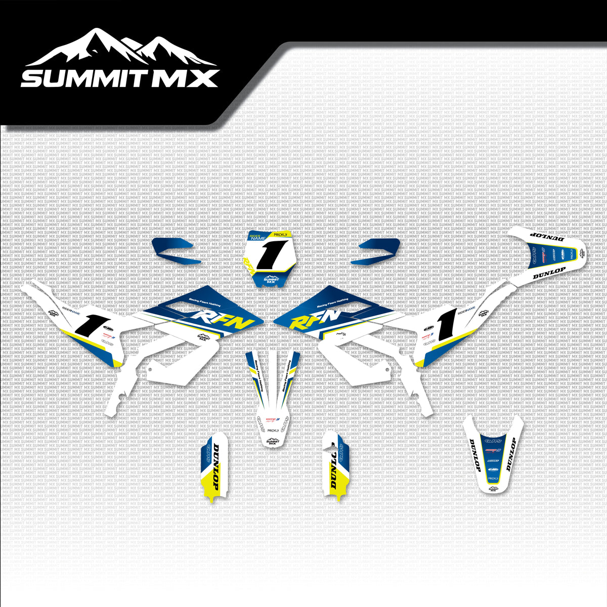 Husqvarna Inspired RFN Warrior Pro SX-E15 Graphics Kit