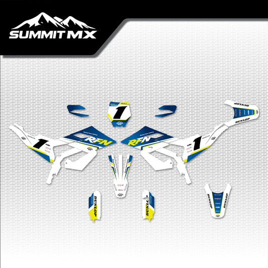 Husqvarna Inspired RFN Warrior Pro SX-E15 Graphics Kit
