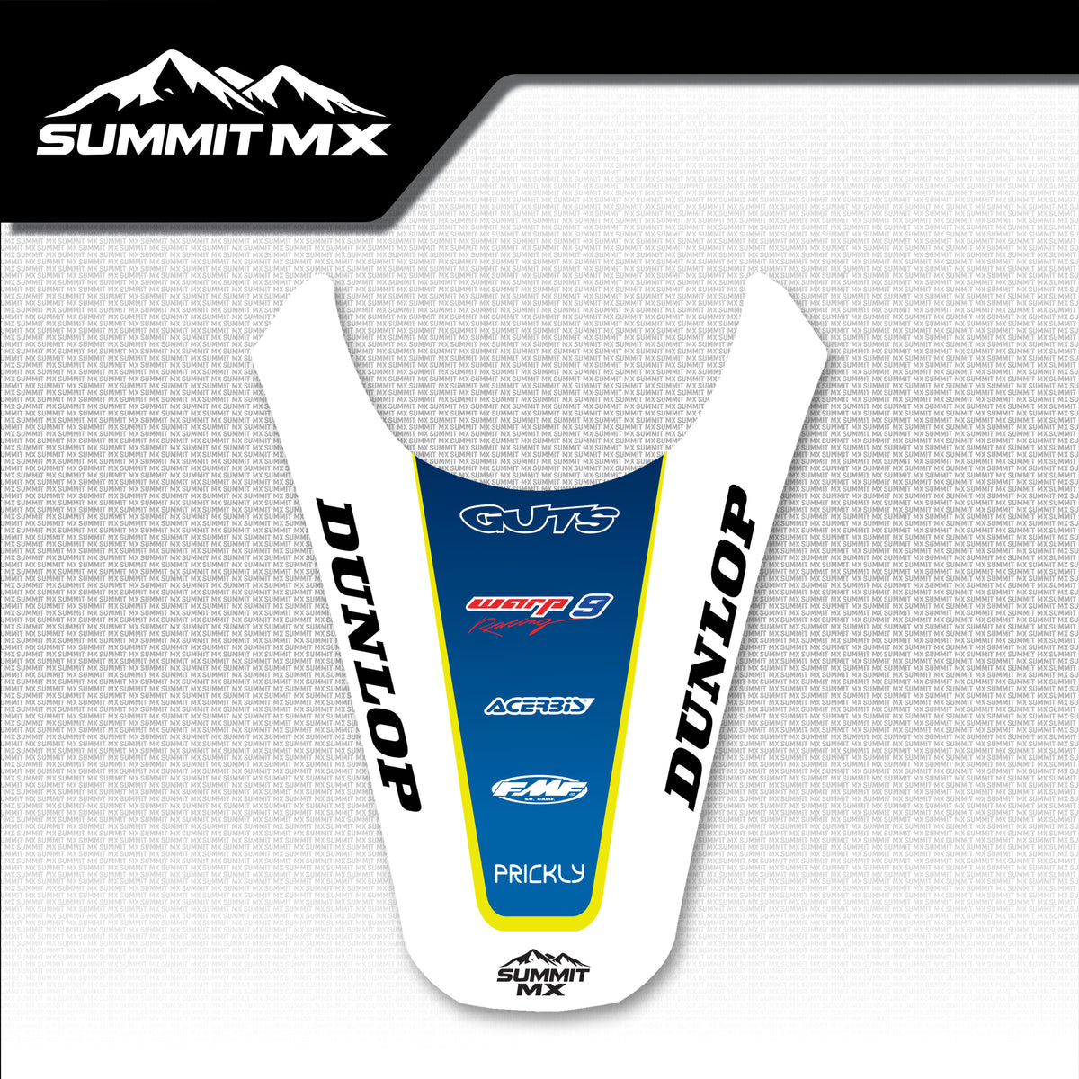 Husqvarna Inspired RFN Warrior Pro SX-E15 Rear Fender Decal