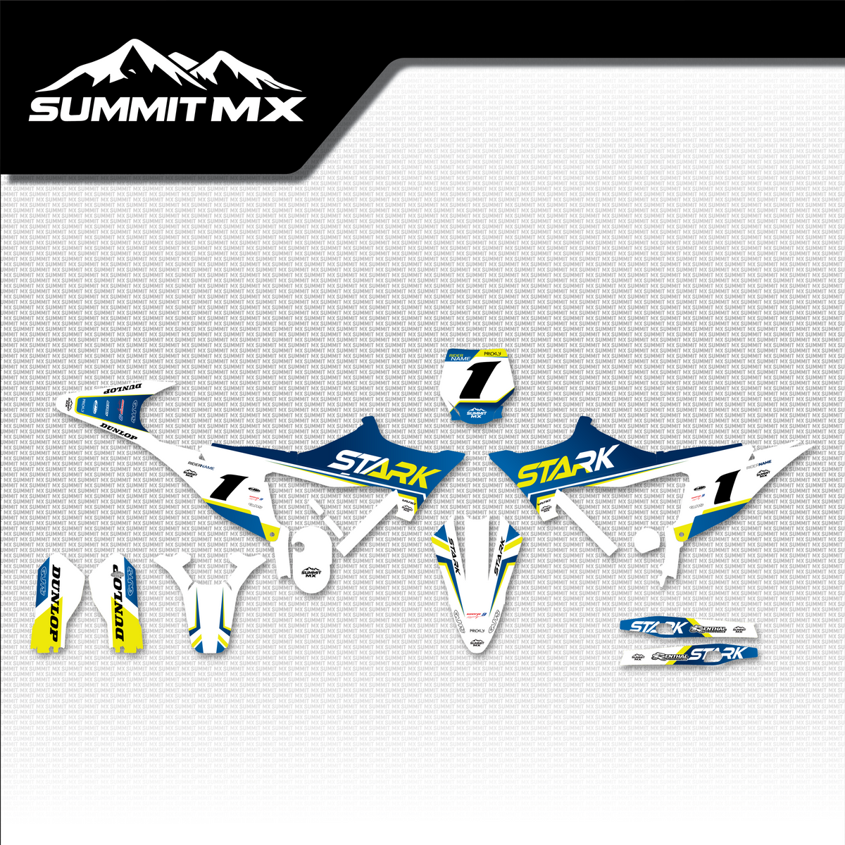 Husqvarna Inspired Stark Varg Graphics Kit