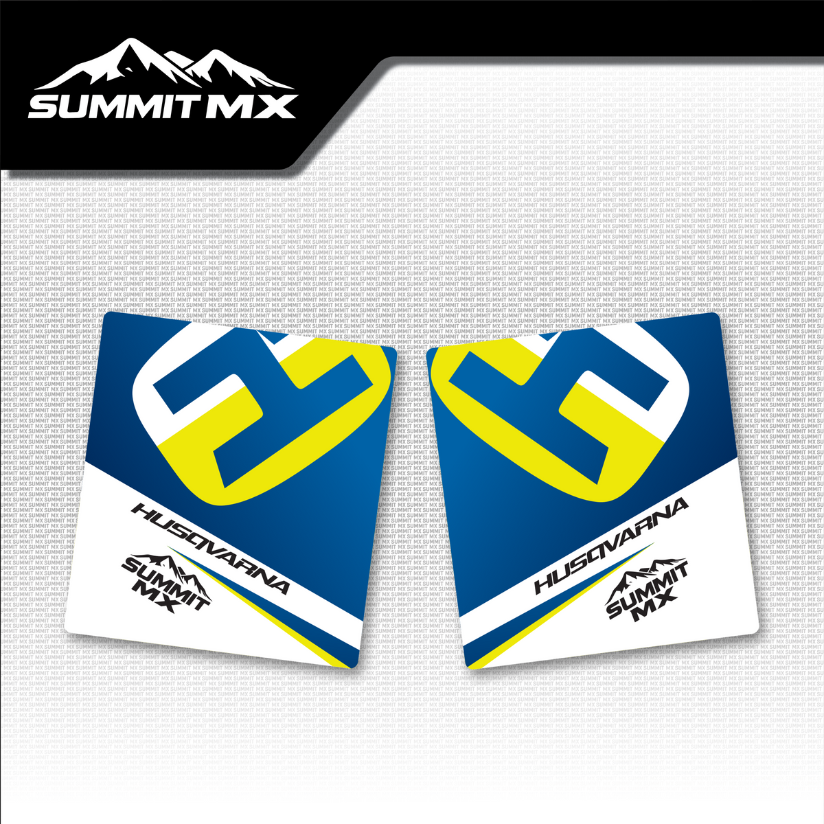 Husqvarna Inspired Ultra Bee Battery Decal by Summit MX