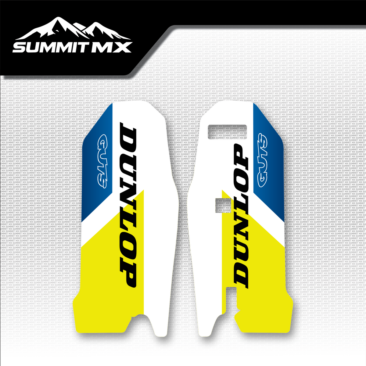 Husqvarna Inspired Ultra Bee Fork Guard Decals by Summit MX