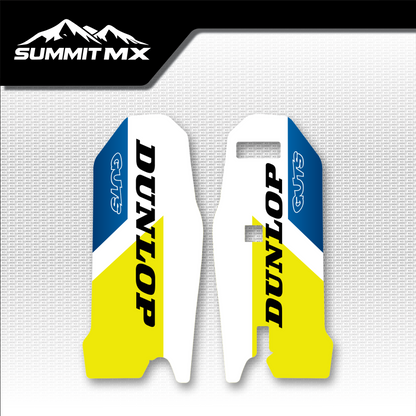 Husqvarna Inspired Ultra Bee Fork Guard Decals by Summit MX