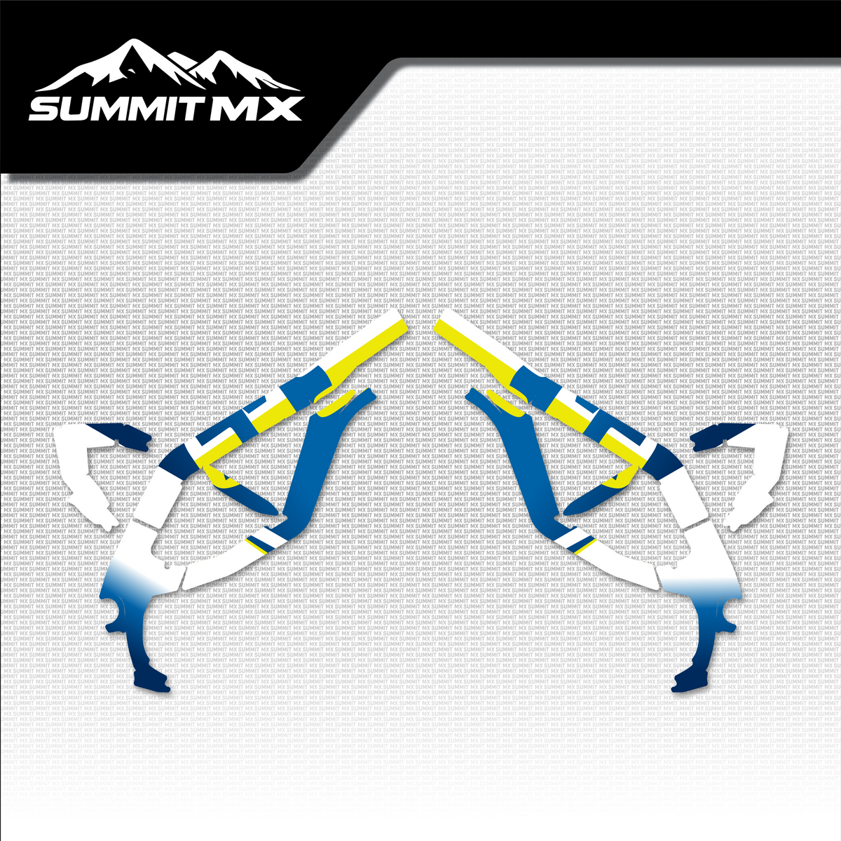 Husqvarna Inspired Ultra Bee Frame Decals by Summit MX
