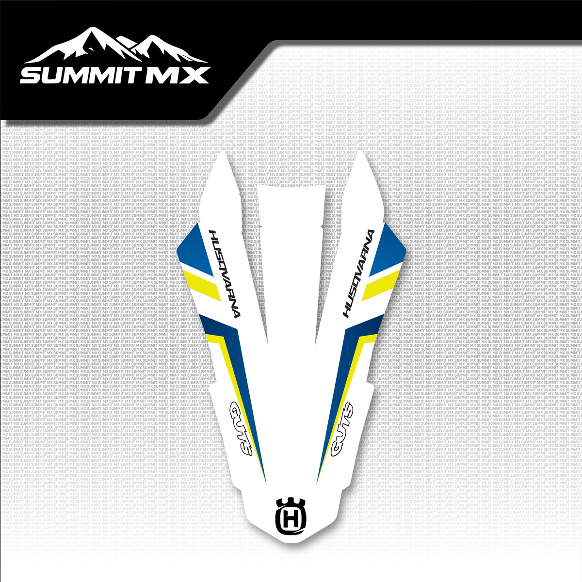 Husqvarna Inspired Ultra Bee Front Fender Decal by Summit MX