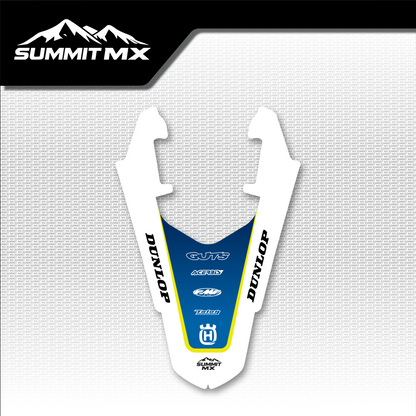 Husqvarna Inspired Ultra Bee Rear Fender Decal by Summit MX