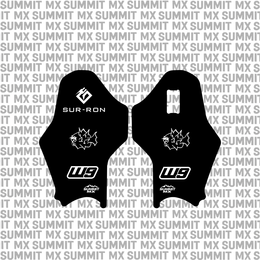 Hyper Bee fork guard decal, Style 1 — Summit MX