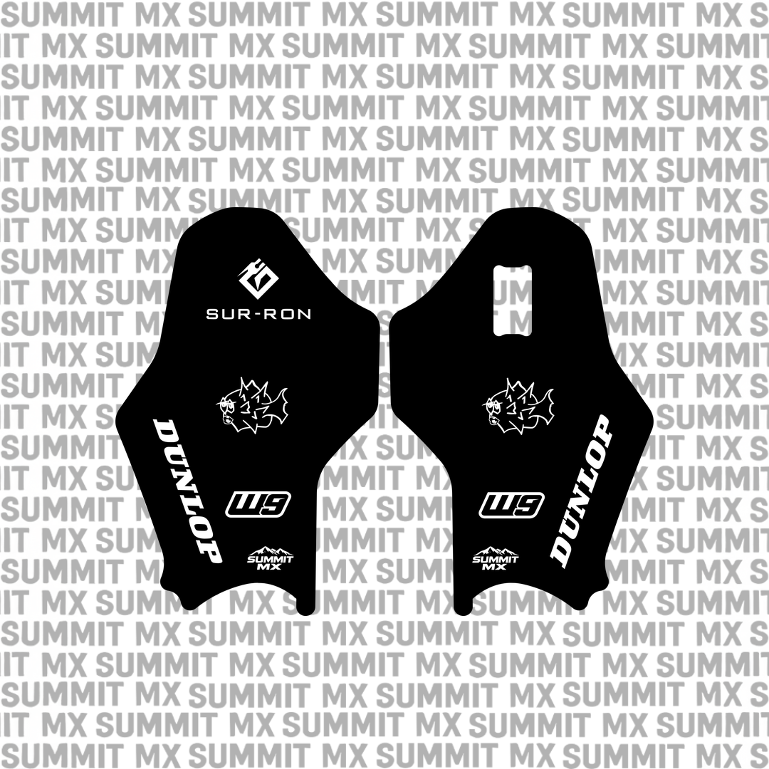 Hyper Bee fork guard decal, Style 2 — Summit MX