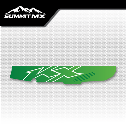 Kawasaki Inspired Altis Delta Chain Guide Decal
