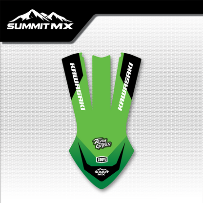 Kawasaki Inspired Altis Delta Front Fender Decal