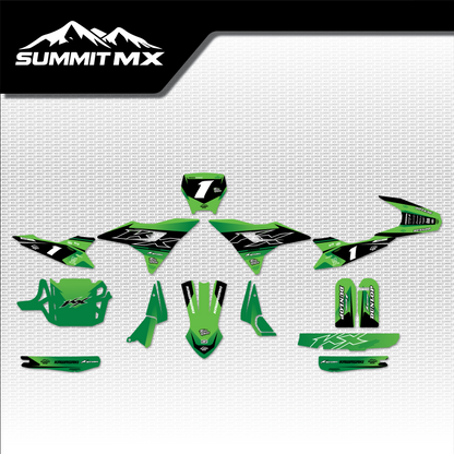 Kawasaki Inspired Altis Delta Graphics Kit