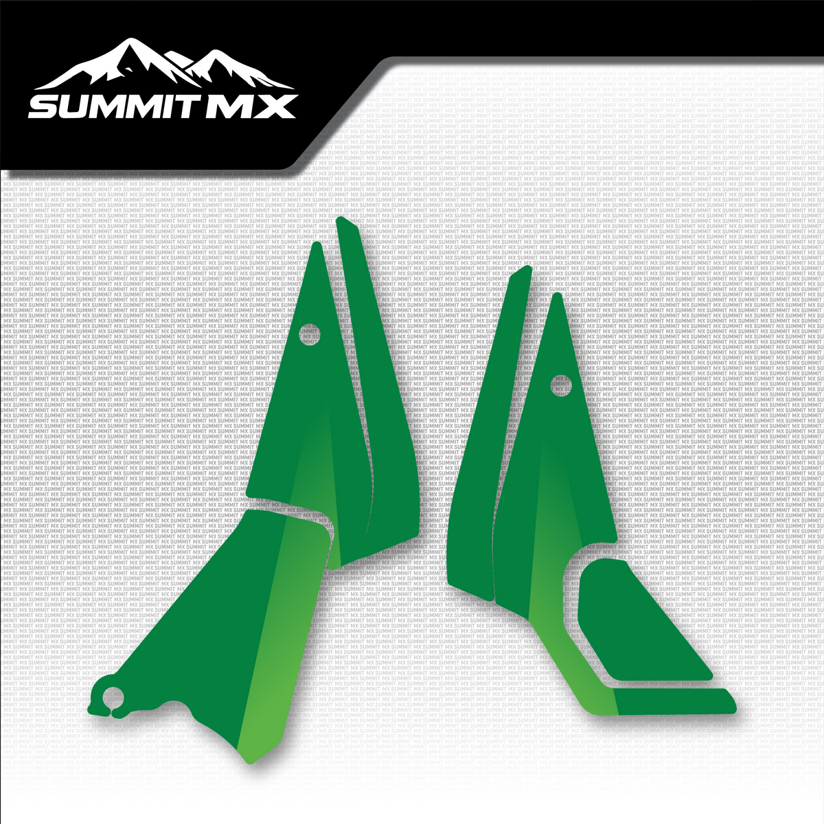 Kawasaki Inspired Altis Delta Lower Shroud Decals
