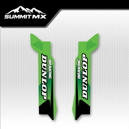 Kawasaki Inspired E-Ride Pro 1.0 and 2.0 Fork Guard Decals