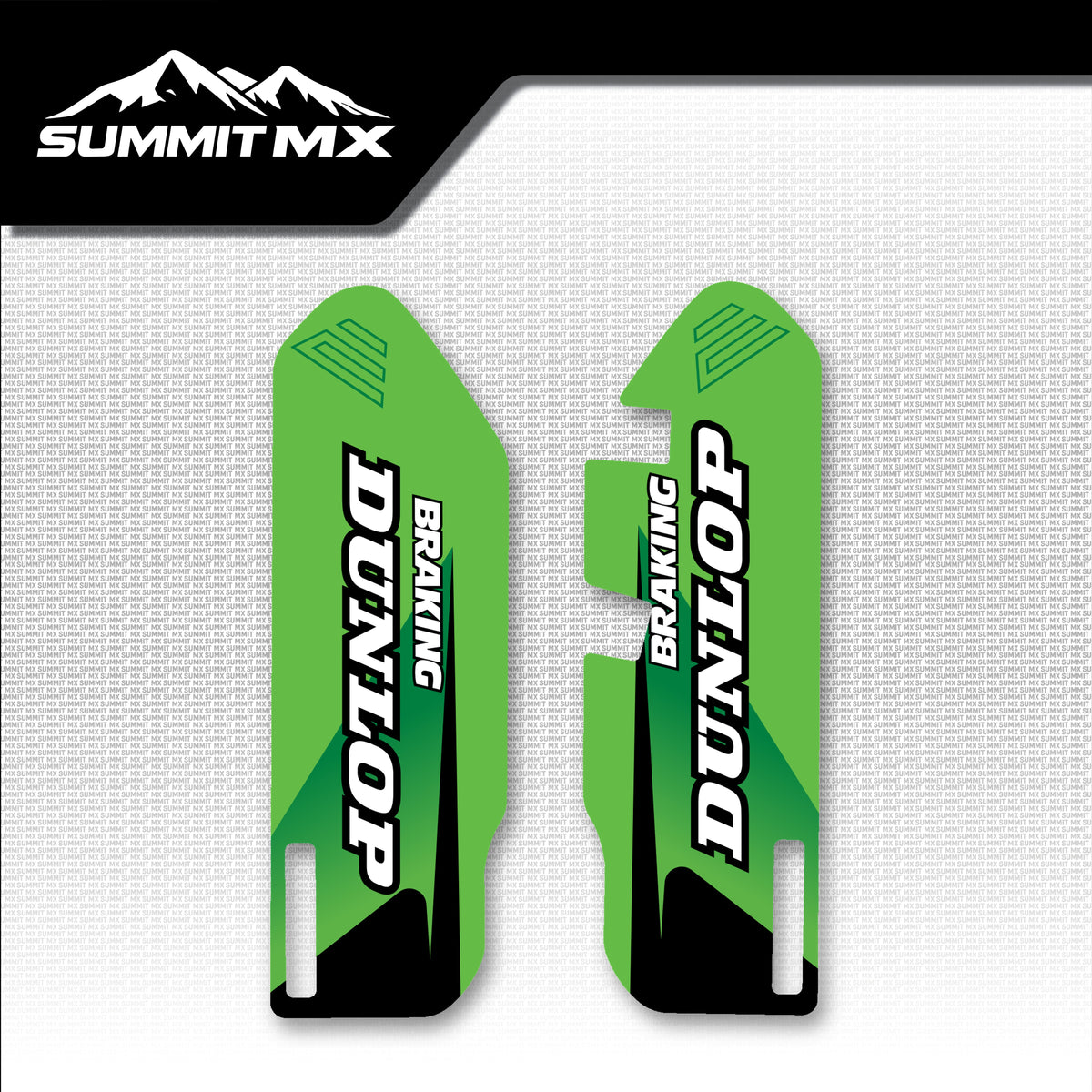 Kawasaki Inspired E-Ride Pro 3.0 Fork Guard Decals