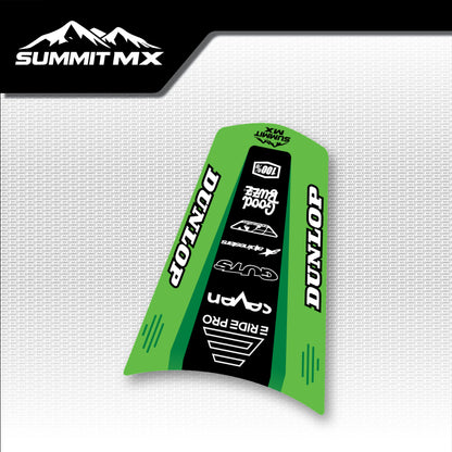 Kawasaki Inspired E-Ride Pro Rear Fender Decal