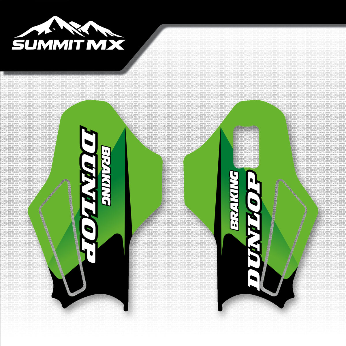 Kawasaki Inspired Hyper Bee Fork Guard Decals