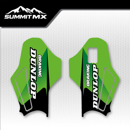 Kawasaki Inspired Hyper Bee Fork Guard Decals