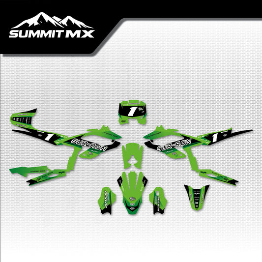 Kawasaki Inspired Hyper Bee Graphics Kit