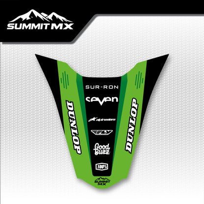 Kawasaki Inspired Hyper Bee Rear Fender Decal