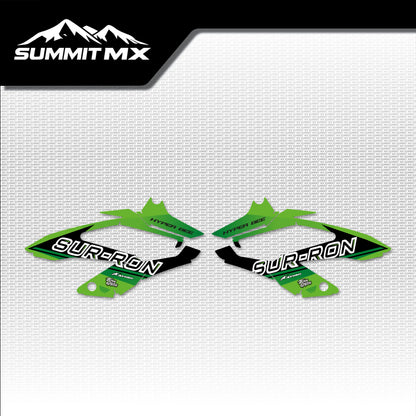 Kawasaki Inspired Hyper Bee Side Shroud Decals