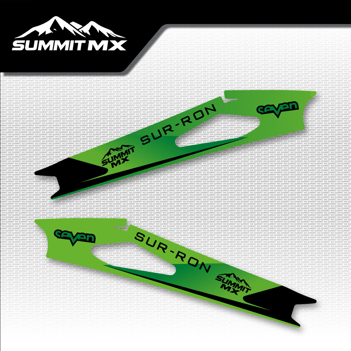 Kawasaki Inspired Hyper Bee Swing Arm Decals