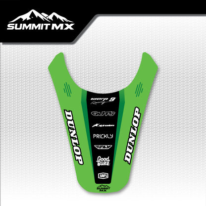 Kawasaki Inspired RFN Warrior Pro SX-E15 Rear Fender Decal