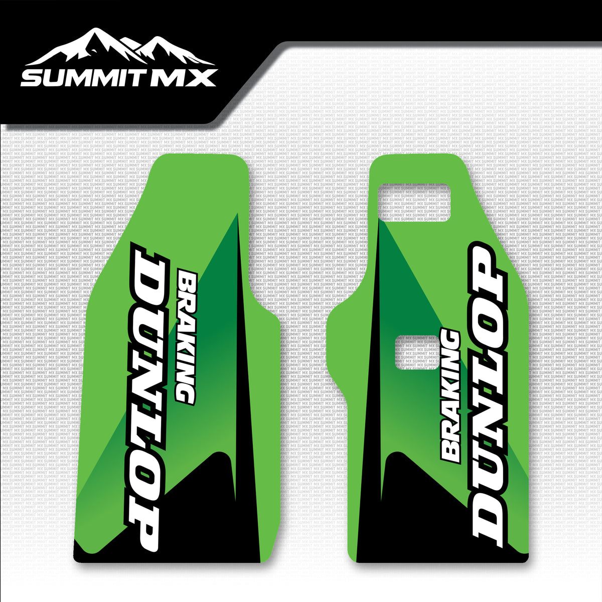 Kawasaki Inspired Storm Bee Fork Guard Decals